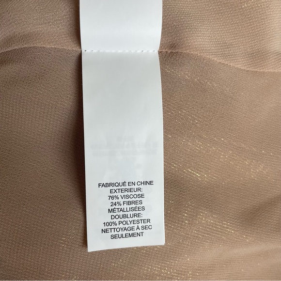 Kate spade Skirt The Rules metallic gold pleated midi skirt 11852 - Picture 6 of 8